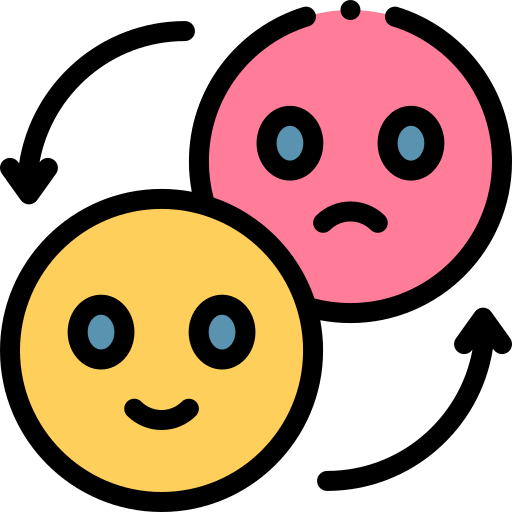 Ikon Hindari Emosi